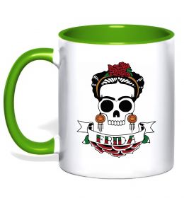 Чашка с цветной ручкой Frida