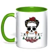 Чашка с цветной ручкой Frida Зеленый Чашка с цветной ручкой Frida Зеленый фото