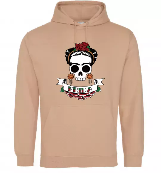 Жіноча толстовка (худі) Frida Пісочний фото
