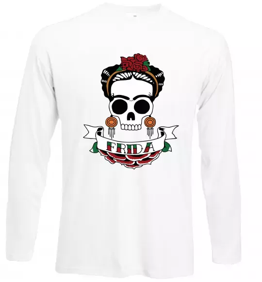 Лонгслив Frida Белый фото