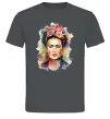 Чоловіча футболка Фріда Кало портрет Графіт фото