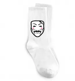 Носки Анонімус Белый фото