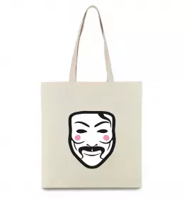 Еко-сумка Анонімус Бежевий фото
