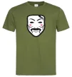 Мужская футболка Анонімус Оливковый Мужская футболка Анонімус Оливковый фото
