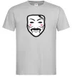 Мужская футболка Анонімус Серый Мужская футболка Анонімус Серый фото