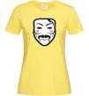 Жіноча футболка Анонімус Лимонний фото