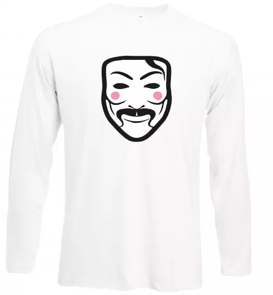 Лонгслив Анонімус Белый фото