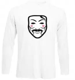 Лонгслив Анонімус Белый фото