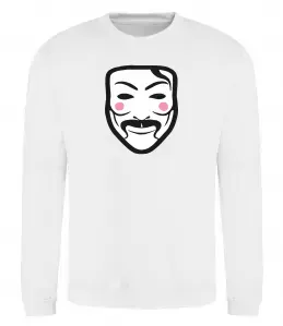 Свитшот Анонімус Белый фото