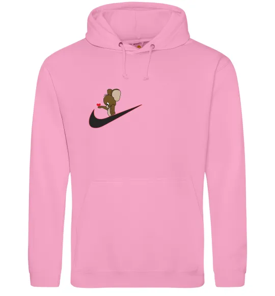 Мужская толстовка (худи) Джері парна ВИШИВКА Розовый фото