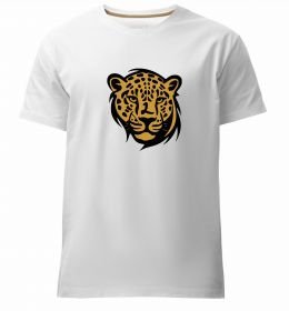 Мужская премиум футболка Леопард