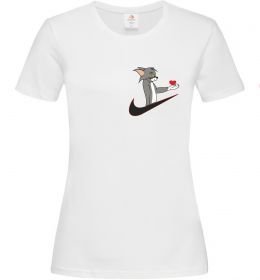 Женская футболка Том парна ВИШИВКА Женская футболка Том парна ВИШИВКА