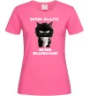 Жіноча футболка Вєчно надуте Яскраво-рожевий фото
