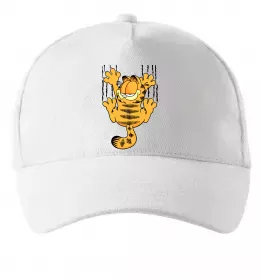 Кепка Гарфілд Білий фото