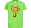 Детская футболка Гарфілд Лаймовый Детская футболка Гарфілд Лаймовый фото