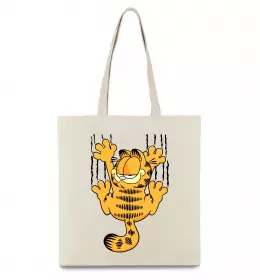 Эко-сумка Щас заспіваю Бежевый фото