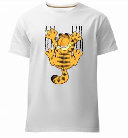 Чоловіча преміум футболка Гарфілд