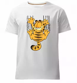 Мужская премиум футболка Карлсон українською Белый фото