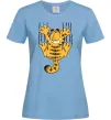Женская футболка Гарфілд Голубой Женская футболка Гарфілд Голубой фото