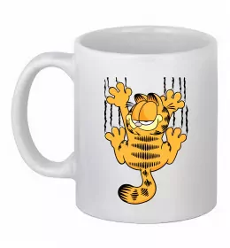 Чашка керамическая Hello kitty in caps Белый фото