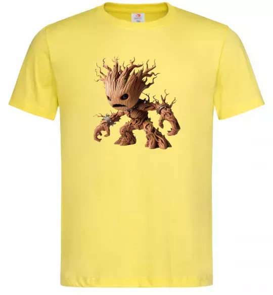 Мужская футболка Злий Грут Лимонный фото
