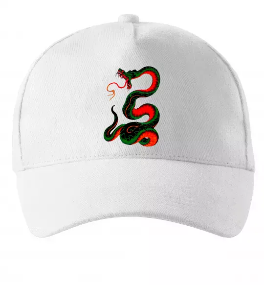 Кепка Змія Білий фото