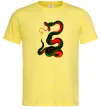 Мужская футболка Змія Лимонный Мужская футболка Змія Лимонный фото