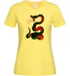 Женская футболка Змія Лимонный Женская футболка Змія Лимонный фото