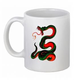 Чашка керамічна Змія