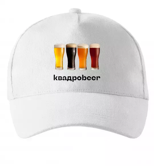 Кепка Квадроbeer Белый фото