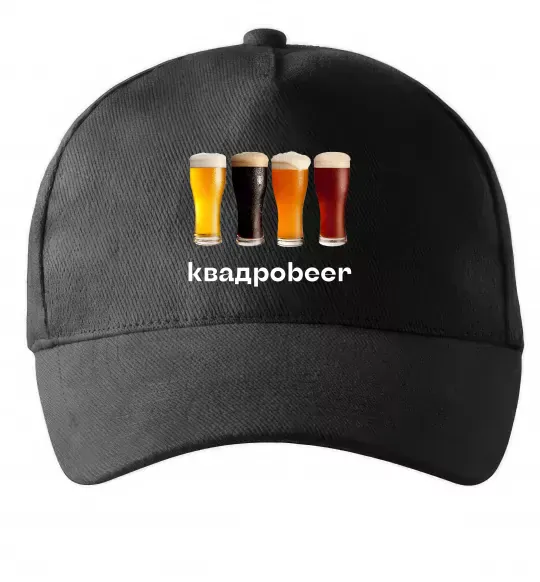 Кепка Квадроbeer Черный фото