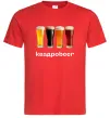Мужская футболка Квадроbeer Красный фото