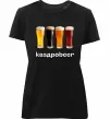 Женская премиум футболка Квадроbeer Черный Женская премиум футболка Квадроbeer Черный фото