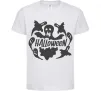 Дитяча футболка Halloween ghosts, колір - білий, розмір - 12-13 років Білий фото