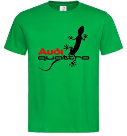 Чоловіча футболка Quattro, колір - зелений, розмір - L Чоловіча футболка Quattro, колір - зелений, розмір - L