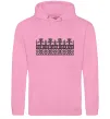 Чоловіча толстовка (худі) Жити кохати мріяти любити вірити Рожевий фото
