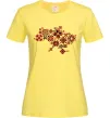 Женская футболка Україна карта Лимонный фото