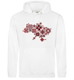 Чоловіча толстовка (худі) Україна карта