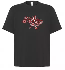 Футболка Оверсайз Curvy Ukraine Logo Белый фото