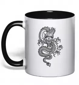 Чашка с цветной ручкой