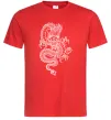 Мужская футболка Китайський дракон Красный фото