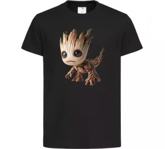 Дитяча футболка Малюк Грут Чорний фото