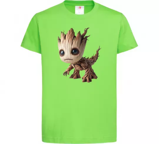 Дитяча футболка Малюк Грут Лаймовий фото