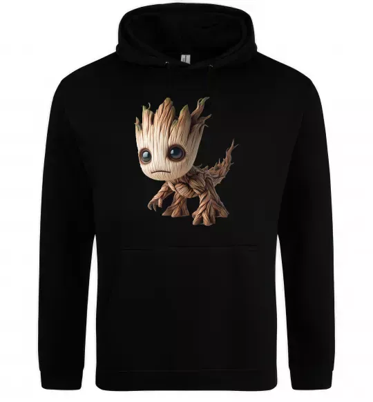 Женская толстовка (худи) Малюк Грут Черный фото