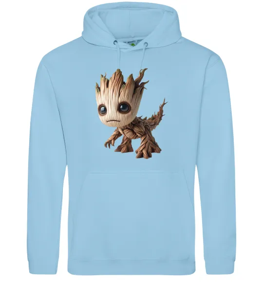 Женская толстовка (худи) Малюк Грут Голубой фото