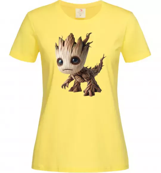 Женская футболка Малюк Грут Лимонный фото
