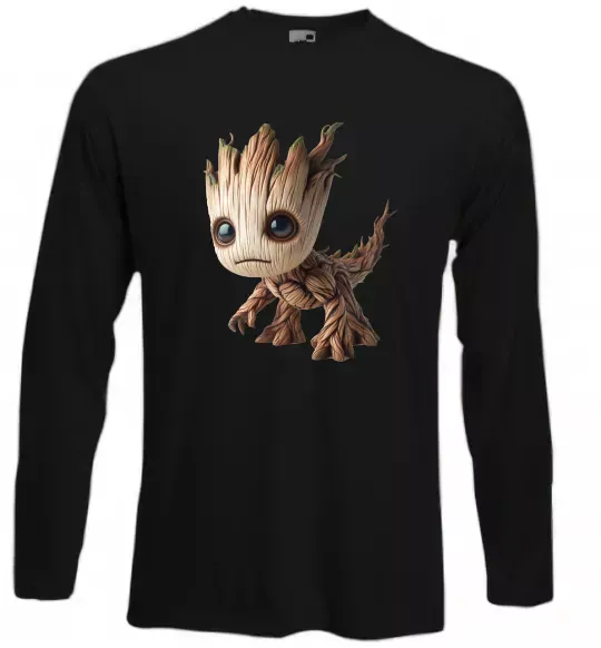 Лонгслив Малюк Грут Черный фото