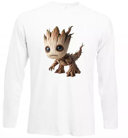 Лонгслив Малюк Грут Белый фото