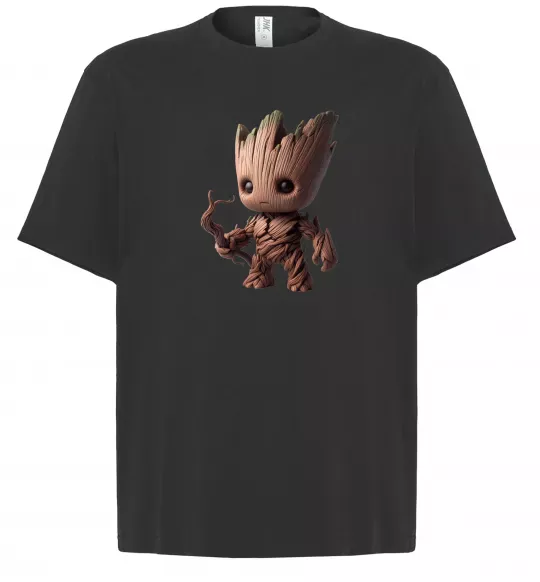 Футболка Оверсайз Малюк Грут 2 Чорний фото