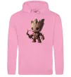 Мужская толстовка (худи) Малюк Грут 2 Розовый фото